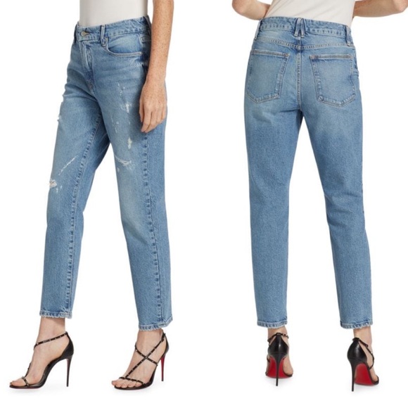 Good American Good Classic Jeans in Indigo Blue Size 2/26 New - Picture 3 of 13